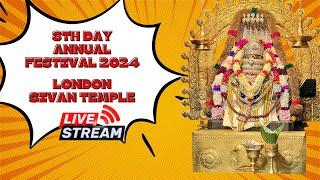 Watch Live| 8th Day Annual Festival 2024| London Sivan Temple