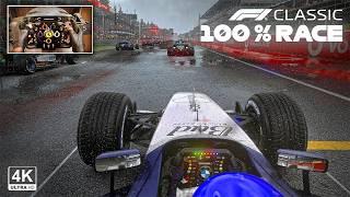 Juan Pablo Montoya's BMW Williams FW26 V10 - Italian GP 100% Race F1 Classic Steering Wheel Gameplay