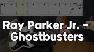 Ray Parker Jr. - Ghostbusters [Bass cover] (+Tab)