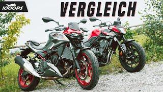 CB500 Hornet vs. Kawasaki Z500: Welches Nippon Nakedbike ist besser? 2024