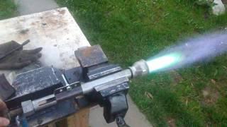 how to make propane gas forge burner from pluming pipe