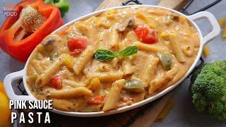 Pink Sauce Pasta | పింక్ సాస్ పాస్తా | #pastatime | Vismai Food