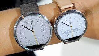 Moto 360 vs Moto 360 (2nd Gen): Show Floor Comparison | Pocketnow