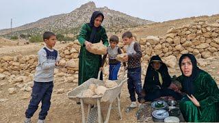 "The creative adventure of Ismat and her children who brought stones to the house"