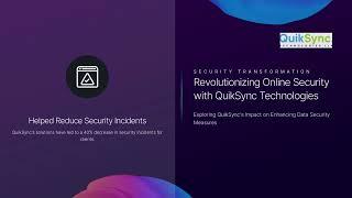 QuikSync Technologies revolutionizes online experiences