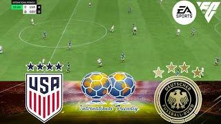 FC 24 - USA W vs Germany W 12/12/2024 - INTERNATIONAL FRIENDLY - Gameplay PS | Full Match