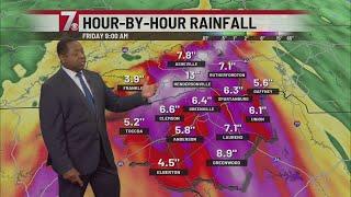 Hurricane Helene forecast update - Noon Thursday