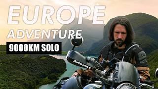 Epic 9000km Motorcycle Adventure - Solo Travelling Through Europe