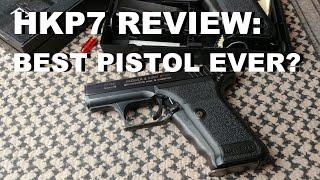 HK P7 Review: One of the Best Pistols Ever Made