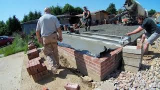 disaster when concreting a garage floor