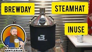 Brewtools Brewday Steam Hat In Action