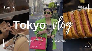 Part 1 - Tokyo Vlog 2023: Trying the best Nail Art Salon in Tokyo, & the famous Gyukatsu Motomura!!