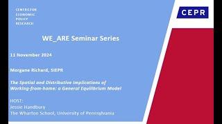 WE_ARE Seminar Series, Morgane Richard, SIEPR, 11 November 2024