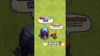 Wallbreaker All Level w/ Animation Vs Wall Max Level | Clash of Clans