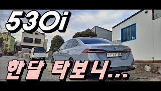 BMW 530i MSP 패밀리카로 1개월 타봤습니다[실생활 후기]