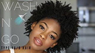 WASH N'GO ROUTINE 4A/B HAIR (Giveaway Closed) | Kaice Alea