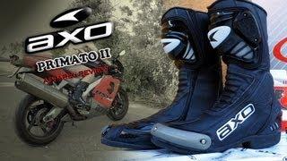 Axo Primato II boots review - 2WheelsEurope HD