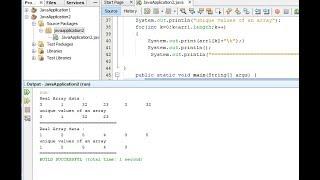 Java program to remove duplicate elements from an array