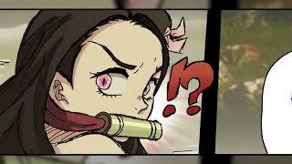 Calm down, Nezuko!! | Demon Slayer Comic Dub