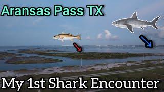 Fishing Aransas Pass, North-East of Corpus Christi TX #redfish #shark #kayaktournamentfishing