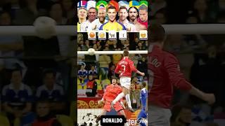 Best Football Transitions Ronaldo vs Messi vs Neymar vs Mbappe vs Haaland vs Zlatan vs Antony