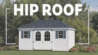 Hip Roof Storage Sheds