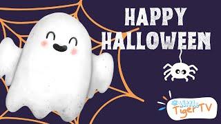 Happy Halloween | Halloween Song For Kids | Preschoolers Learning Video | Little Tiger TV