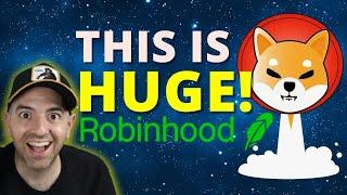 SHIBA INU JUST IN!! SHIBA INU READY TO FLIP (GOLDEN) ROBINHOOD JUST SOCKED EVERYONE!