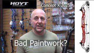 Hoyt Concept X 2025 | Bad Paintwork?