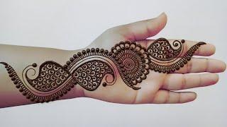 New year special stylish front hand mehndi design| आसान मेहंदी डिजाइन| mehandi ka design| mehandi