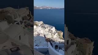 Blue Sea, White Village  #greece #greekislands #oia #santorini