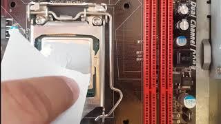 How to apply Thermal paste on CPU