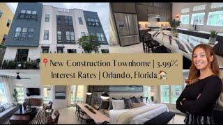 New Construction Townhome | 3.99% Interest Rates | Orlando, Florida