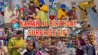 Karan nu birthday Surprise gift