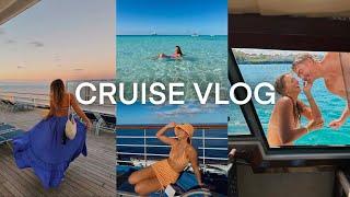 caribbean cruise vlog: tanning makeup routine + bikinis