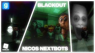 Nicos Nextbots Now With Blackouts | GMOD Nextbots In Roblox