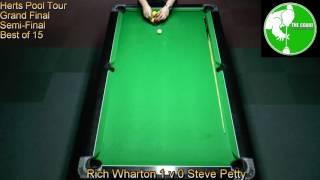 Rich Wharton vs Steve Petty - Herts Tour 2016 Grand Final, Semi Final