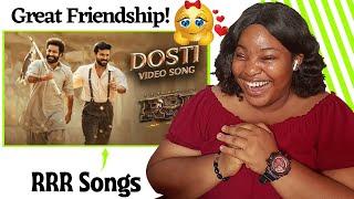 Dosti Full Video Song Reaction (Telugu) | RRR | NTR,Ram Charan | MM Keeravaani | SS Rajamouli