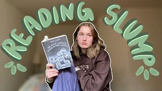 how to get out of a READING SLUMP