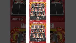Who would win: this lineup of former Man United players or the current team? ️