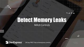 .NET MAUI - Detect Memory Leaks