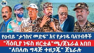 የዐብይ "ታንክና መድፍ" እና የታገዱ ባለሃብቶች/ "ሻዕቢያ ነፍስ ዘርቷል"ሜ/ጀኔራል አበበ / "ለበለጠ ግዳጅ ተዘጋጁ" ጀኔራሉ