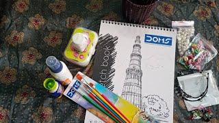 stationery haul video | creativity with aera | art videos | art and craft |