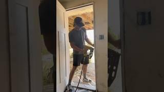 Exterior door install for my buddy