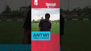 Antwi Speaks ... Intro