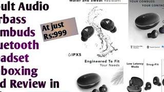 Boult audio earbass combuds unboxing review #earbuds