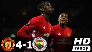 Manchester United vs Fenerbahce [4-1] ● Uefa Europa League 2016-17 ● 20/10/2016