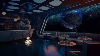 Virtual Space Cafe | Ai Art | Relaxing sounds | Space Ambiance | Meditation