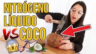 Experimento - COCO VS NITRÓGENO LÍQUIDO  | Congelando cosas con ExpCaseros