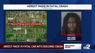 2 dead after SUV crashes into building in Immokalee; driver facing DUI manslaughter charges